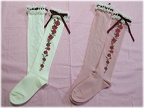 ap kneesocks roseprint color