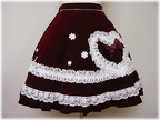 ap skirt flowerlaceheart color2