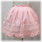 baby skirt velveteenscalloped color1