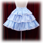 baby skirt ginghamtriplebloomers color