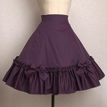 mary skirt laceupfrill color