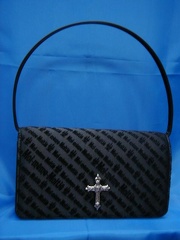 mmm handbag logoflockprint color