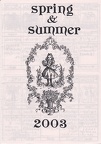 2003 - Spring & Summer