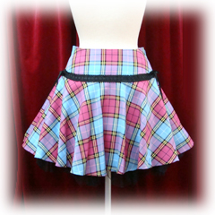 baby skirt tartancheckbondage color