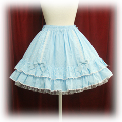 baby skirt polkadotribbonfrill color2