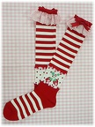 ap socks strawberryborder color