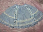 baby skirt ginghamchecktiered