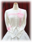 baby cardigan ribbonjacquard color1