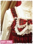 baby jsk tartancheckribbonshirring add1
