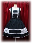 baby jsk lacefrilldoublewaistribbon color2