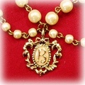baby necklace pearlprincessdropmotif add