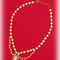 baby necklace pearlprincessdropmotif color