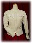baby cardigan ribbonthroughheartlace color2
