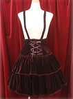 baby skirt velour