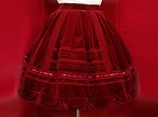 baby skirt velveteenhemscalloped