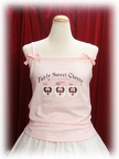 baby camisole cherryribbonprintgingham color1