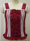 baby camisole shirringswitching