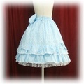 baby skirt polkadotribbonfrill add