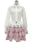 hn set stripedskirt