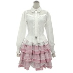 hn set stripedskirt color