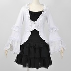 hn cardigan princesssleevefrill color