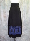mmm skirt holystainedglassprintlong