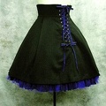 mmm skirt highwaistedlaced color