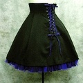 mmm skirt highwaistedlaced