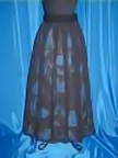 mmm skirt bluerosechiffon