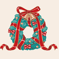 candycarol wreath