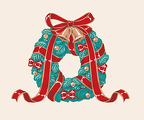 candycarol wreath