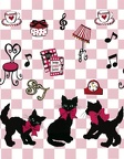 2008  黒猫プリント