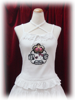 baby camisole skullcrownnana color1